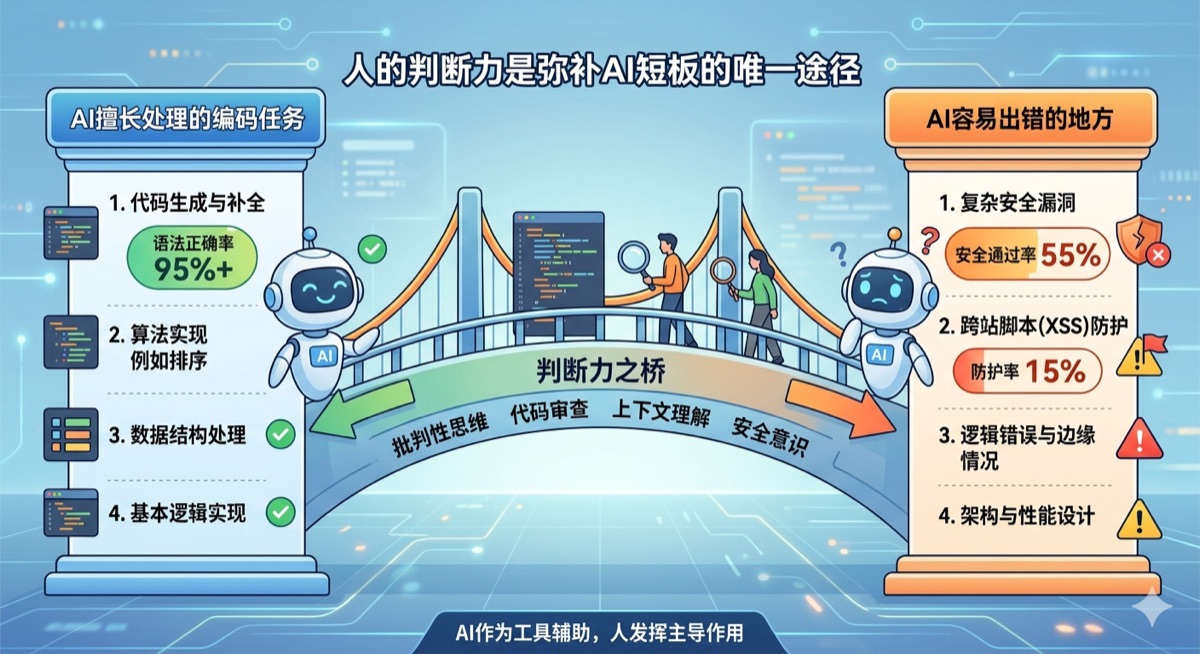 人的判断力是弥补AI短板的唯一途径